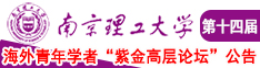 操B玩日B电影网南京理工大学第十四届海外青年学者紫金论坛诚邀海内外英才！